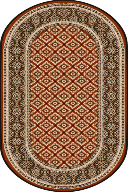 Dywan FD Standard Apium Terakota Owal-