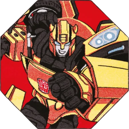 Dywan FD Tech Autobot Czerwony Ośmiokąt-