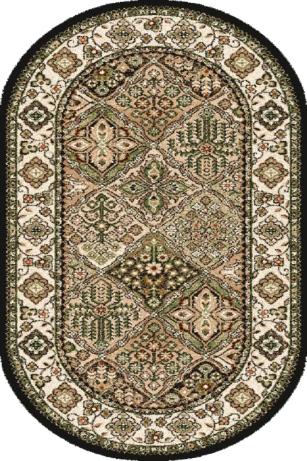 Dywan FD Standard Bergenia Oliwka Owal-