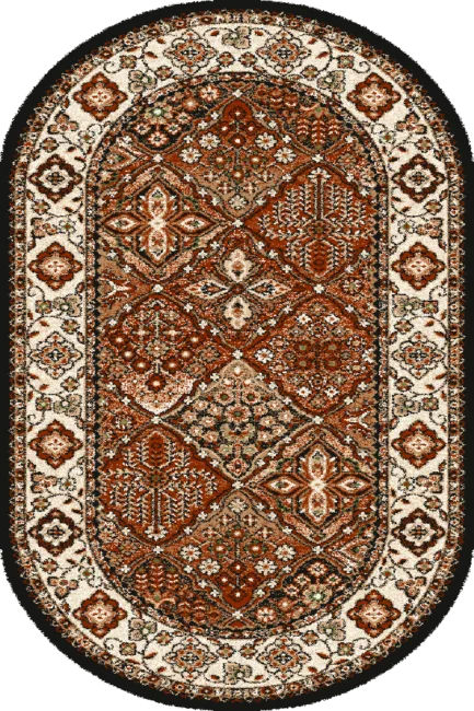 Dywan FD Standard Bergenia Terakota Owal-