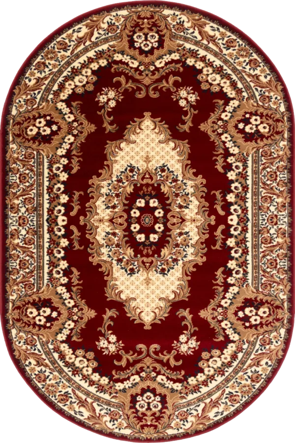 Dywan FD Standard Królewski S Bordo Owal-