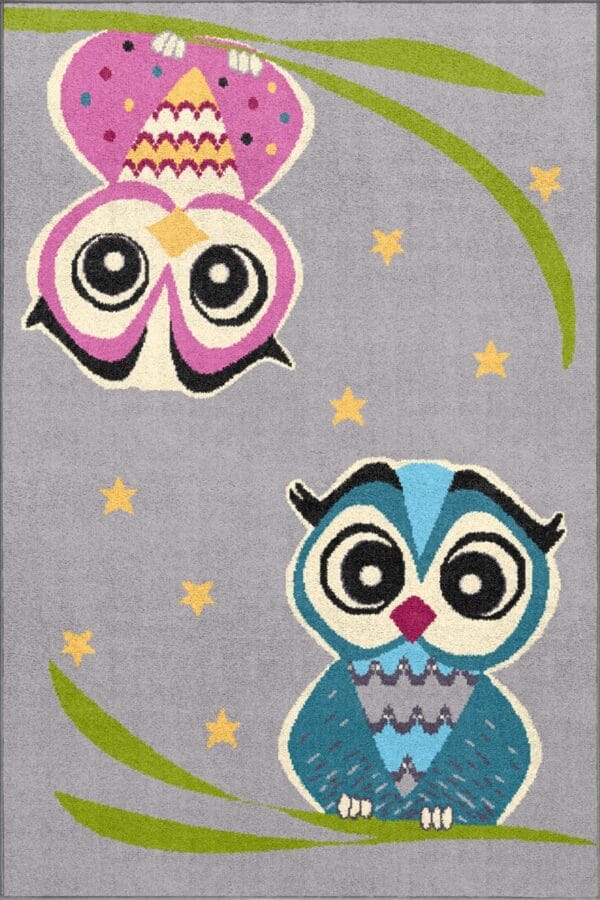 Dywan FD Funky Top Owl Szary-